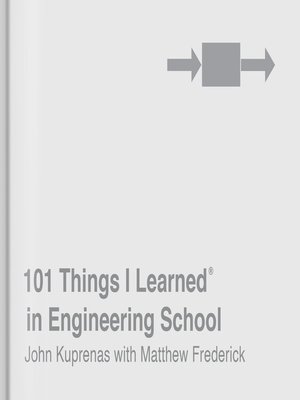 101 Things I Learned in Engineering School - ebook